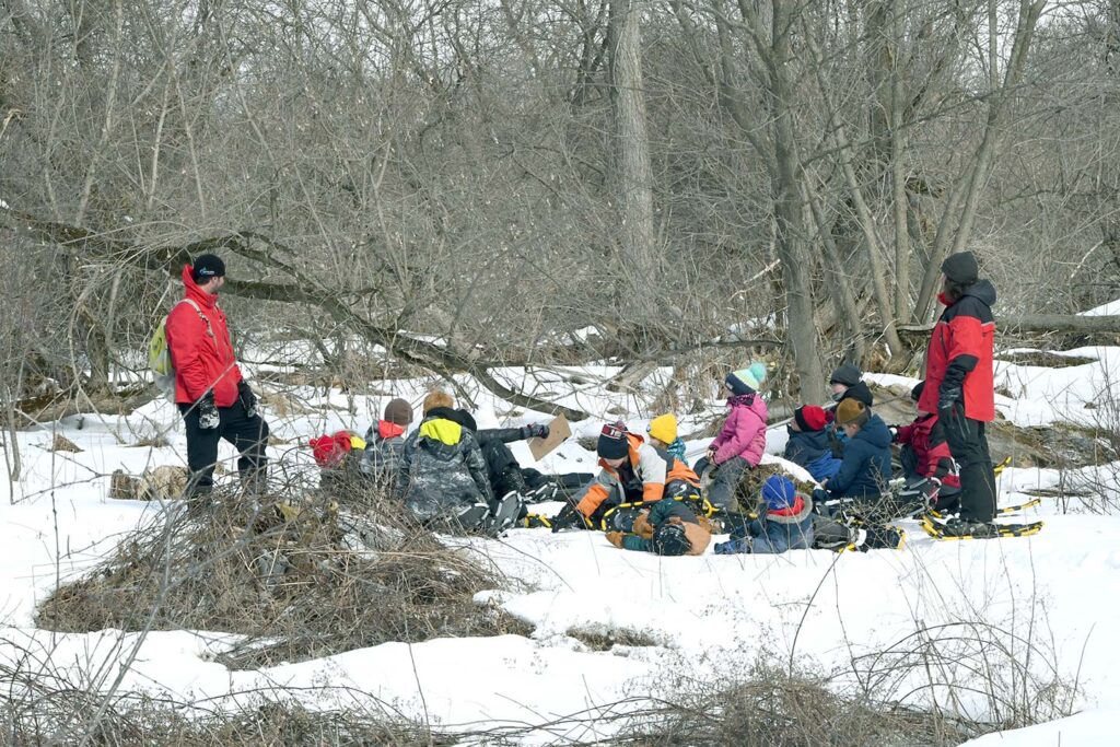 Spring Nature Nuts Camp being led by GRCA Education Staff