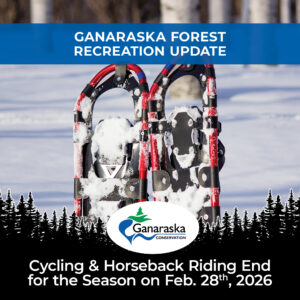 Ganaraska Forest Recreation Update: Cycling & Horseback Riding End For the Season On Feb. 28th, 2026